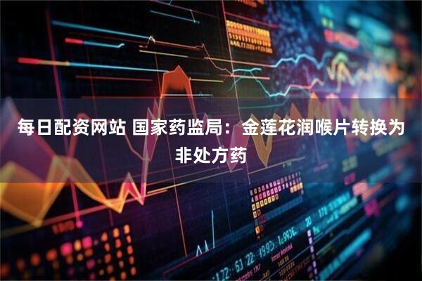 每日配资网站 国家药监局：金莲花润喉片转换为非处方药